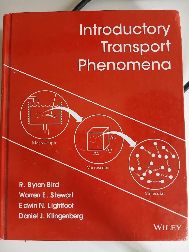 Introductory Transport Phenomena R. Byron Bird, et al., Boeken, Techniek, Diverse auteurs, Ophalen of Verzenden, Zo goed als nieuw