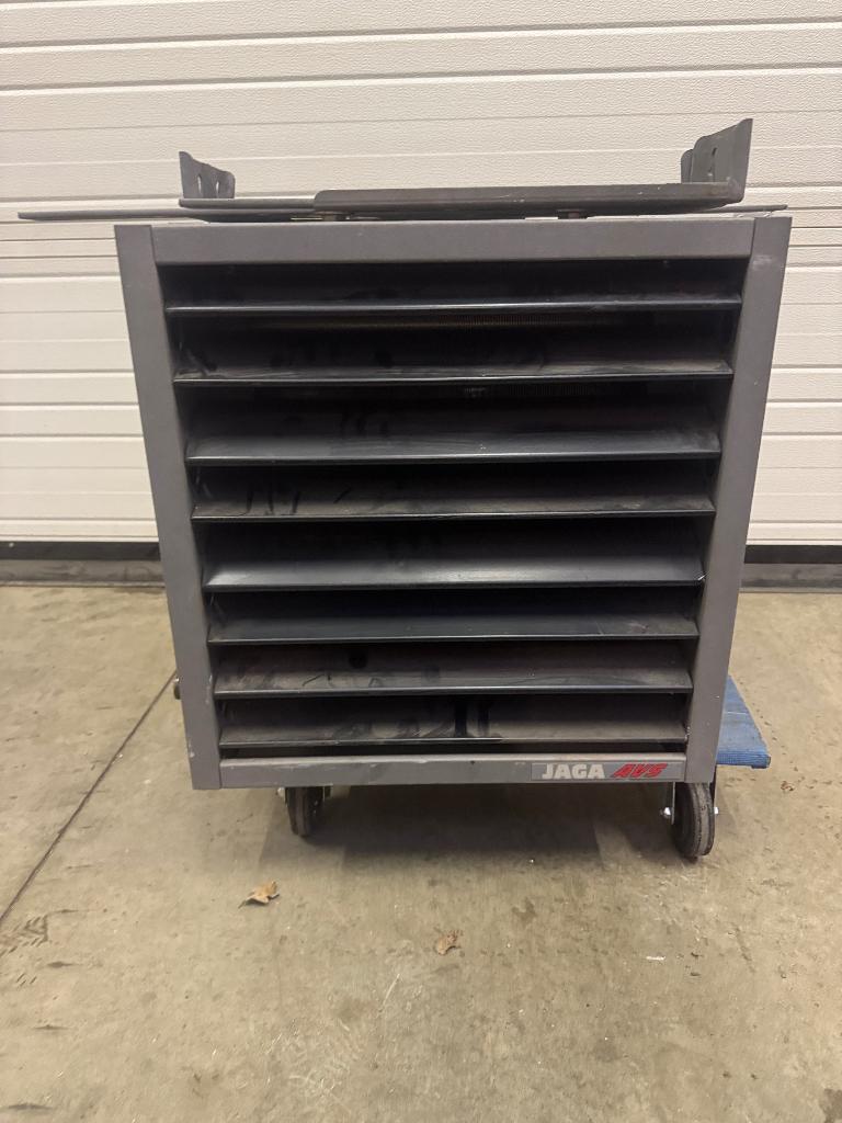 Jaga warme warmeluchtblazer 17,6kw incl ophanging, Doe-het-zelf en Verbouw, Verwarming en Radiatoren, Ophalen, Minder dan 60 cm