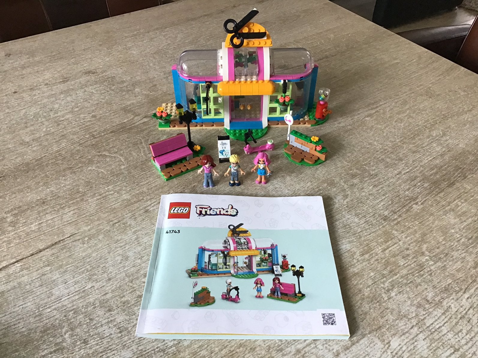 Lego Friends Kapsalon 41743, Ophalen of Verzenden, Zo goed als nieuw