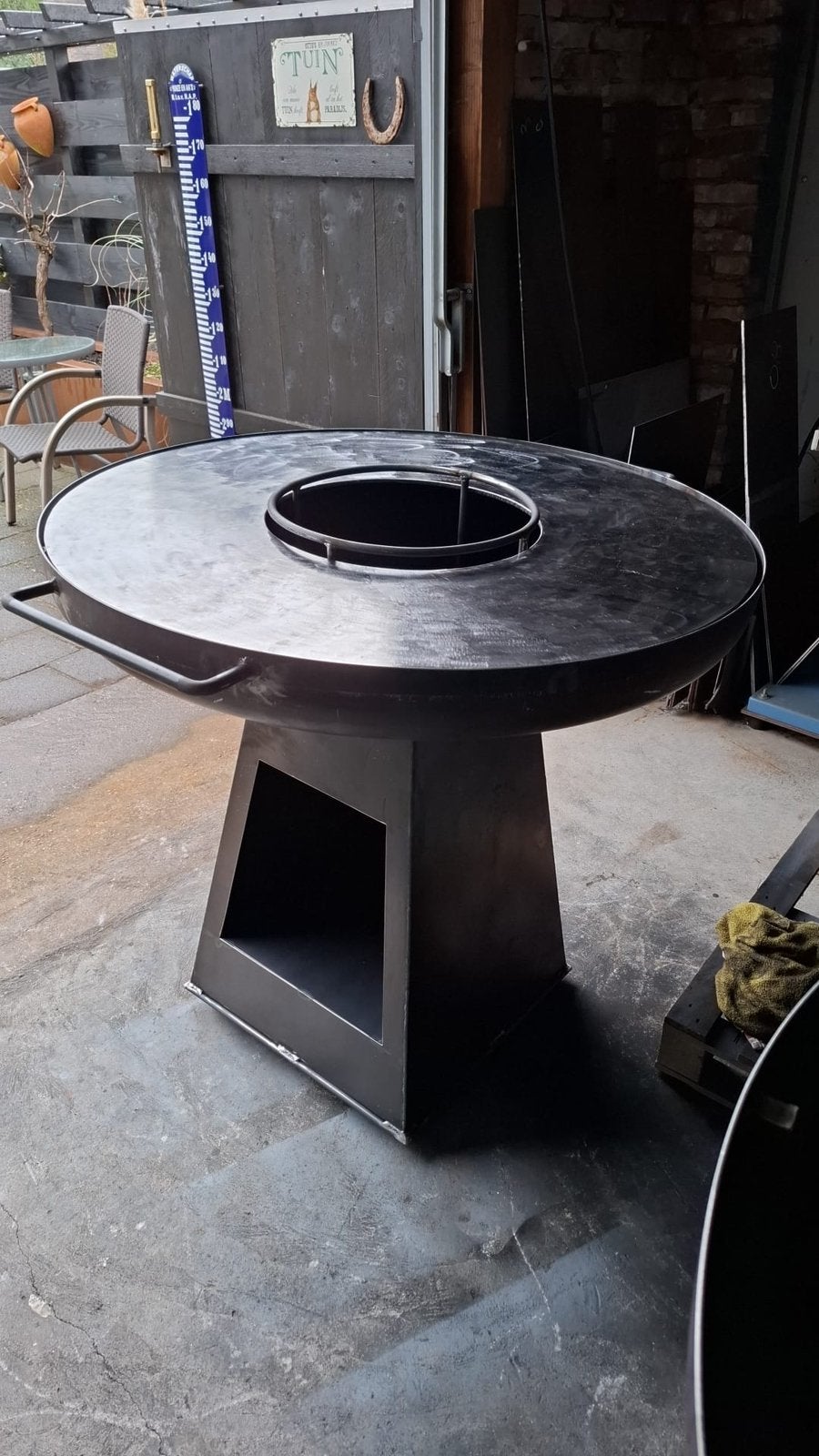 OB Plancha bbq grill, Ophalen, Met accessoires, Nieuw, Blijham