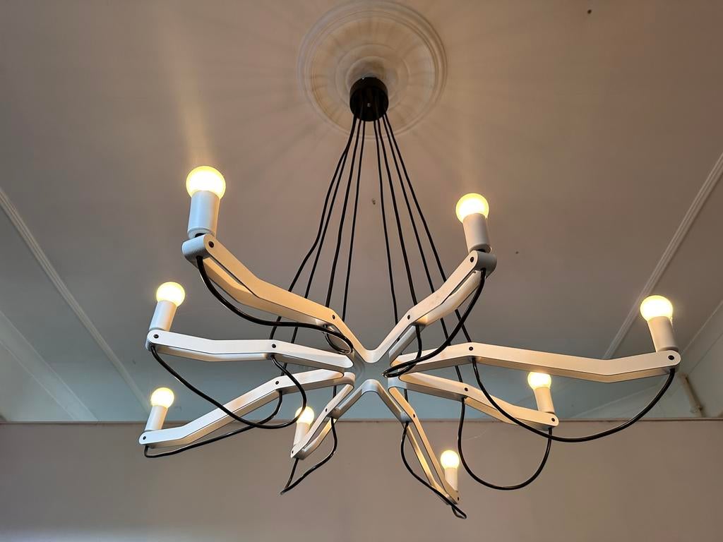 Hama kroonluchter hanglamp vintage, Ophalen, Zo goed als nieuw