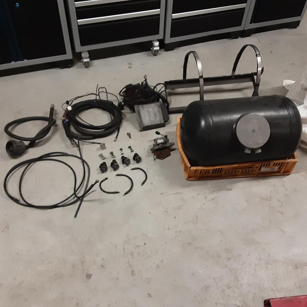 Lpg installatie Vialle, Ophalen