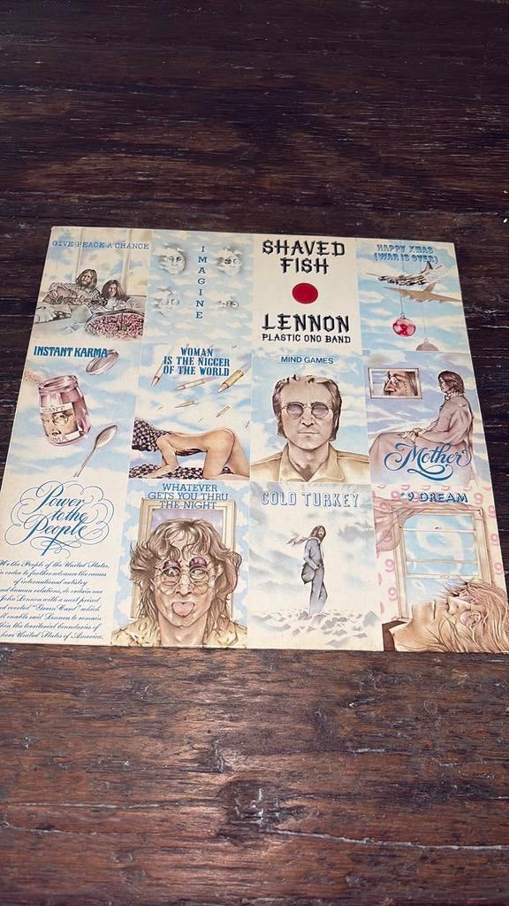 John Lennon / Plastic Ono Band ‎– Shaved Fish LP, Ophalen of Verzenden, Gebruikt, 12 inch, Poprock