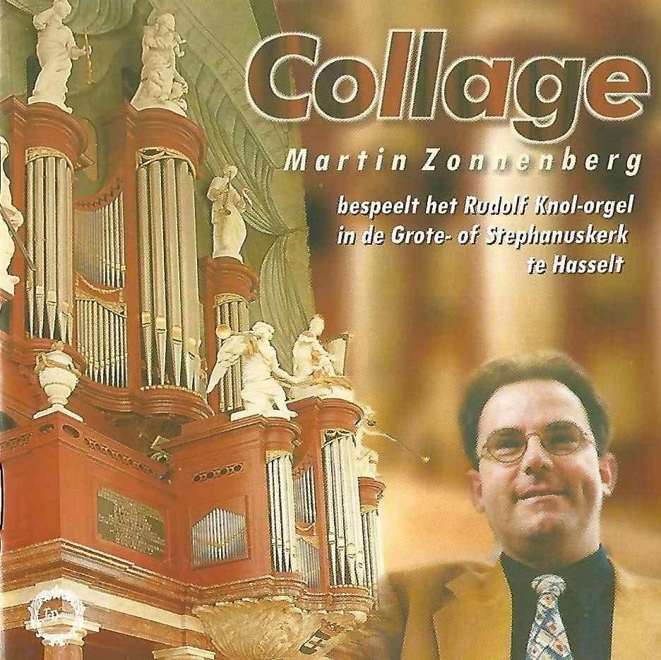 OrgelCD: Martin Zonnenberg - Collage - Hasselt, Ophalen of Verzenden, Zo goed als nieuw, Instrumentaal, Orgel