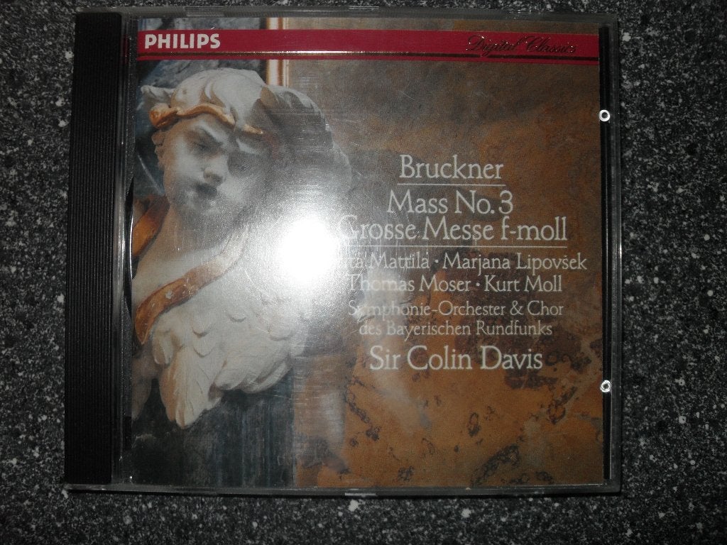 CD BRUCKNER-GROSSE MESSE., Cd's en Dvd's, Ophalen of Verzenden, Romantiek, Zo goed als nieuw, Overige typen