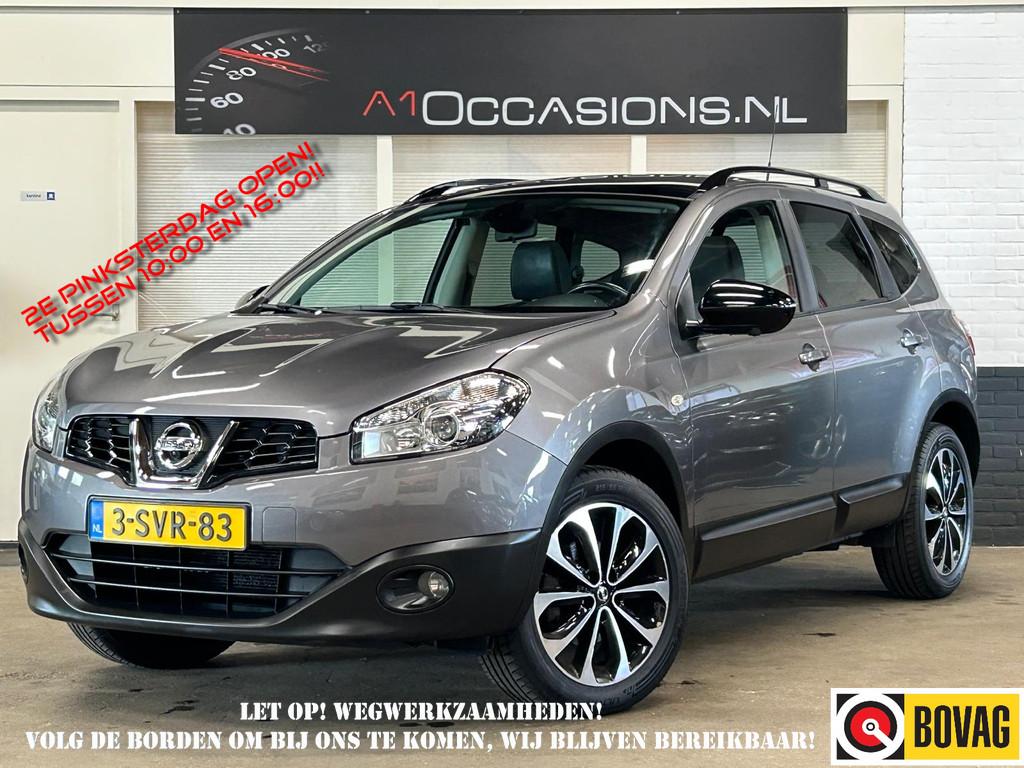Nissan QASHQAI+2 1.6 360 + 7 PERSOONS (bj 2013), Auto's, Voorwielaandrijving, Euro 5, Zwart, 4 cilinders