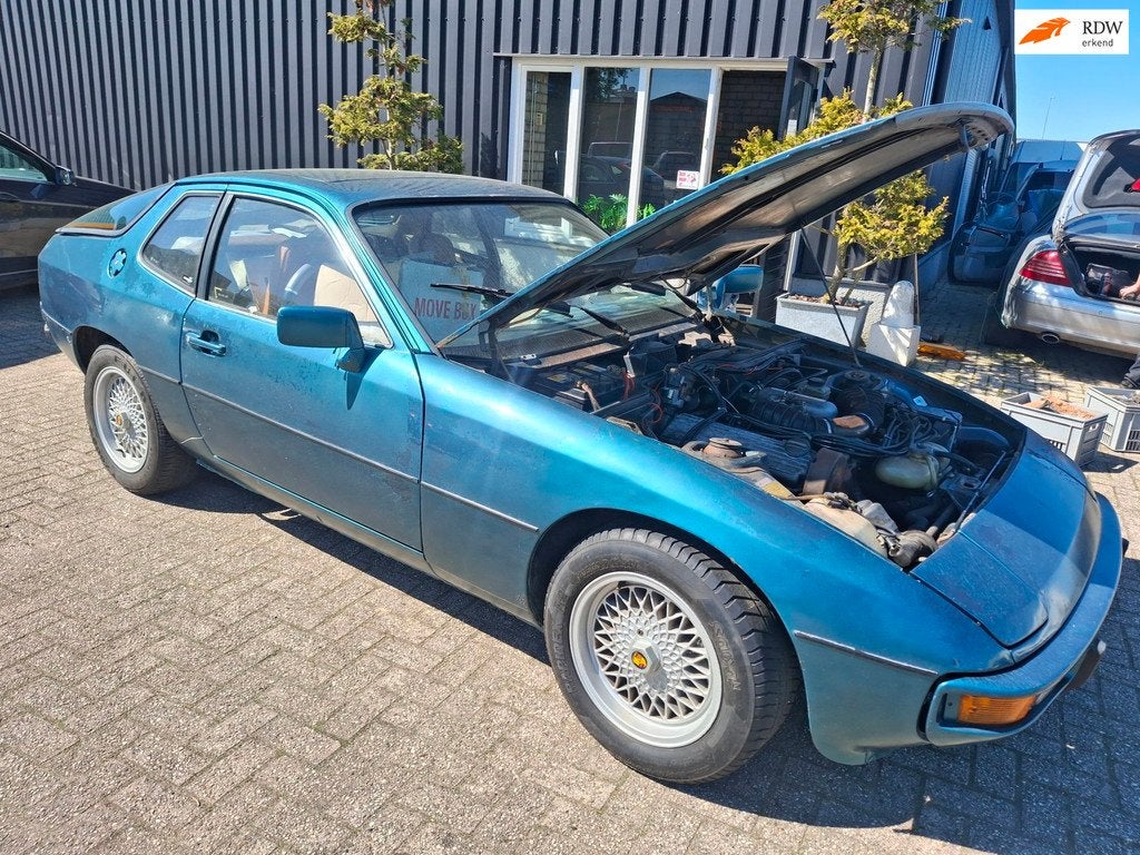 Porsche 924 2.0 Coupé targa lpg !project!, Auto's, Porsche, Bedrijf, Te koop, LPG, Coupé, Handgeschakeld, Geïmporteerd, Blauw