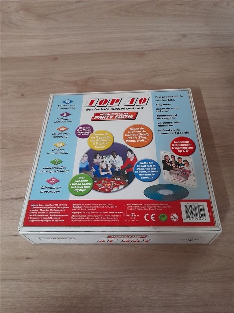Top 40 spel - party editie - s5337, Hobby en Vrije tijd, Verzenden, Zo goed als nieuw