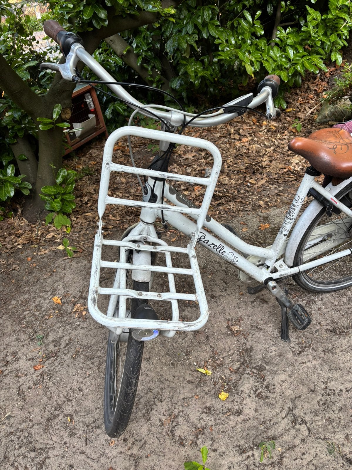 Elektrische damesfiets Gazelle Miss Grace wit, Ophalen, Minder dan 30 km per accu, Gebruikt, 47 tot 51 cm