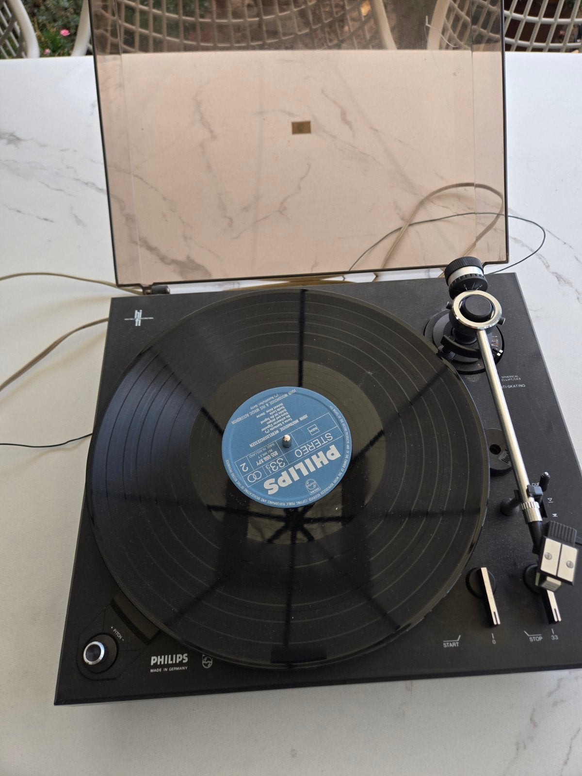 Philips Platenspeler 22AF674/00 - Vintage Geluid, Ophalen, Gebruikt, Platenspeler, Philips