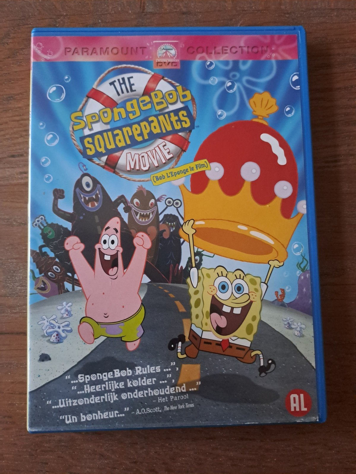 dvd, de SpongeBob SquarePants Film - Avontuurlijke Komedie, Cd's en Dvd's, Alle leeftijden, Ophalen of Verzenden, Zo goed als nieuw