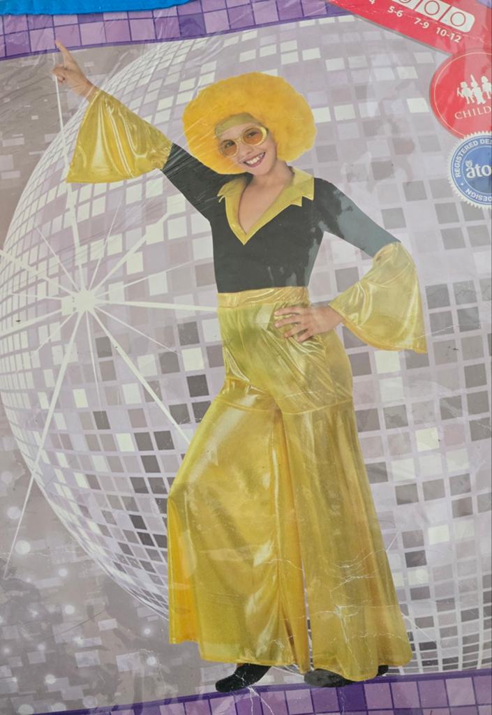 Nieuw! Disco outfit maat 5-6 jaar, Kinderen en Baby's, Carnavalskleding en Verkleedspullen, Ophalen of Verzenden, Nieuw, Jongen of Meisje