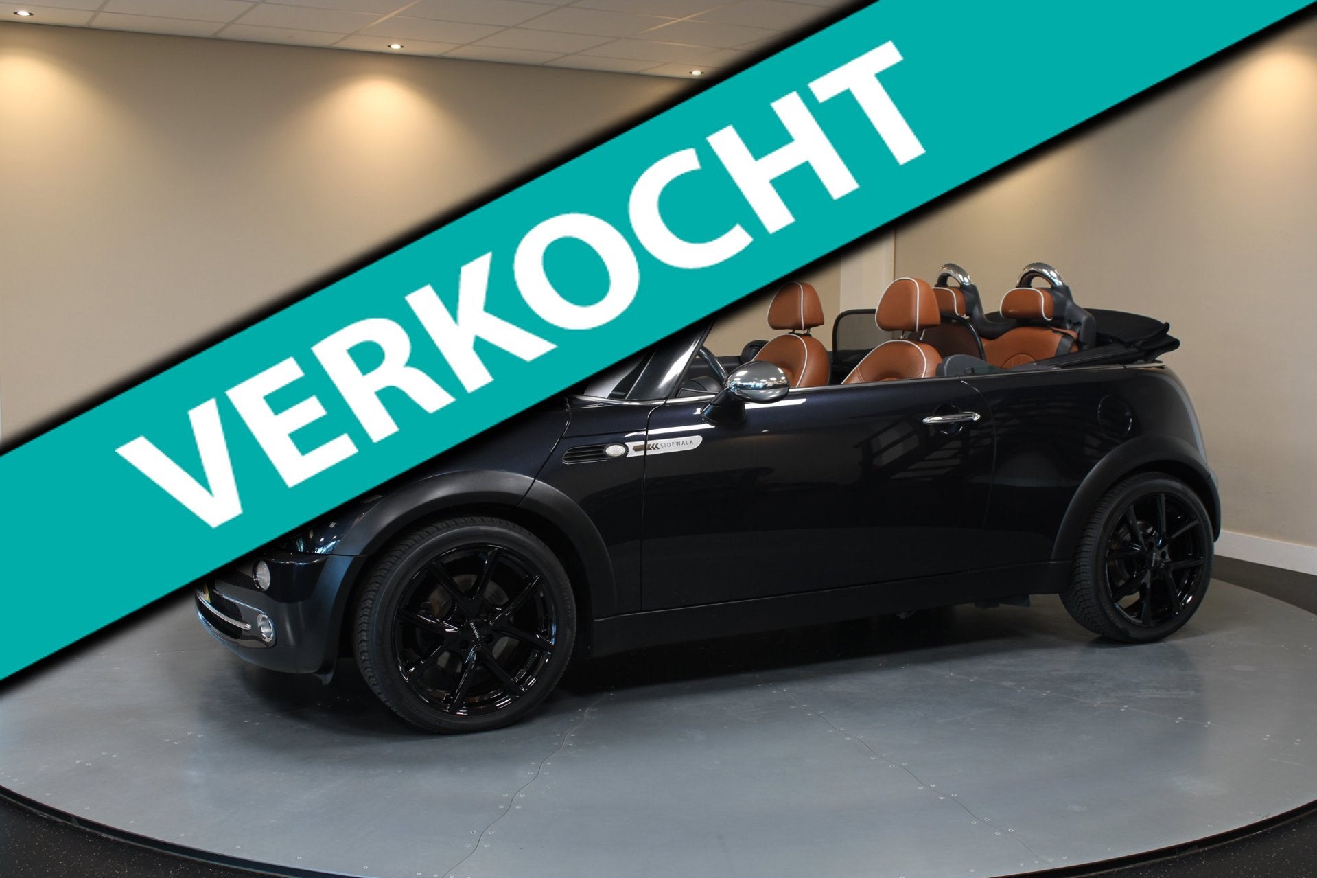 Mini Cabrio 1.6 Cooper Sidewalk *Automaat* Special Edition|L, Gebruikt, 4 cilinders, 4 stoelen, 116 pk