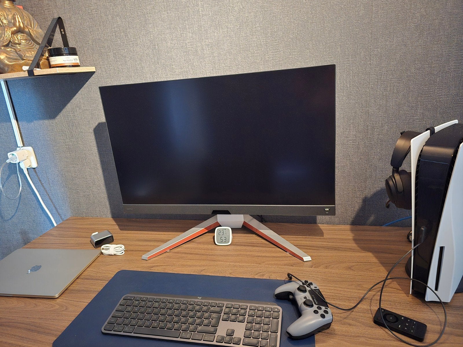 BenQ MOBIUZ EX3210U 4K Gaming Monitor, Computers en Software, Monitoren, IPS, 101 t/m 150 Hz, BenQ, In hoogte verstelbaar