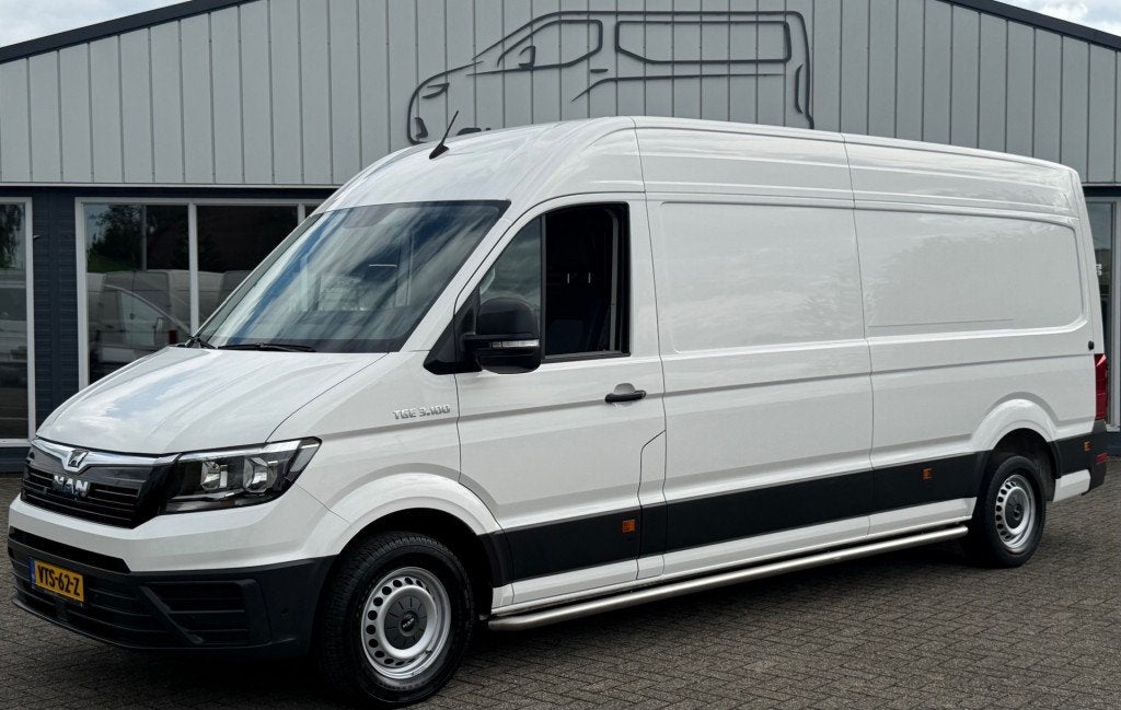 Man TGE 2.0 TDI 75KW 102PK L4H3 EURO 6 AIRCO/ CAMERA/ CRUISE, Auto's, 4 cilinders, Wit, Bedrijf, 2 stoelen