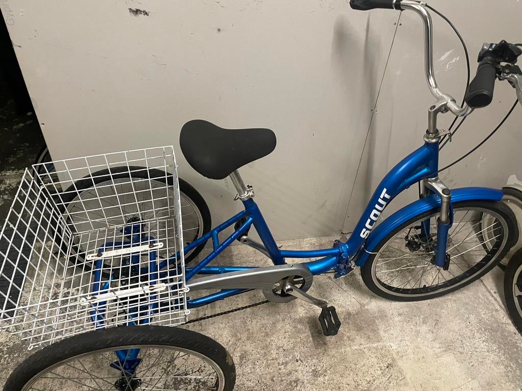 Scout driewieler 24 inch, Fietsen en Brommers, Fietsen | Driewielfietsen, Ophalen, Gebruikt