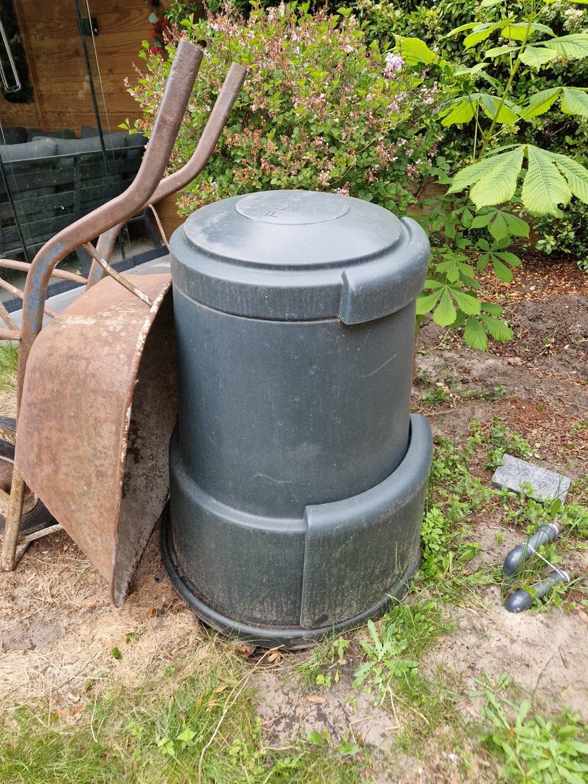 composteerbak / compostbak, Ophalen
