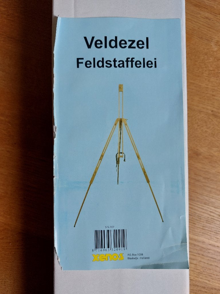 Veldezel geheel inschuifbaar dus gemakkelijk mee te nemen, Hobby en Vrije tijd, Schilderen, Ophalen of Verzenden, Nieuw, Ezel
