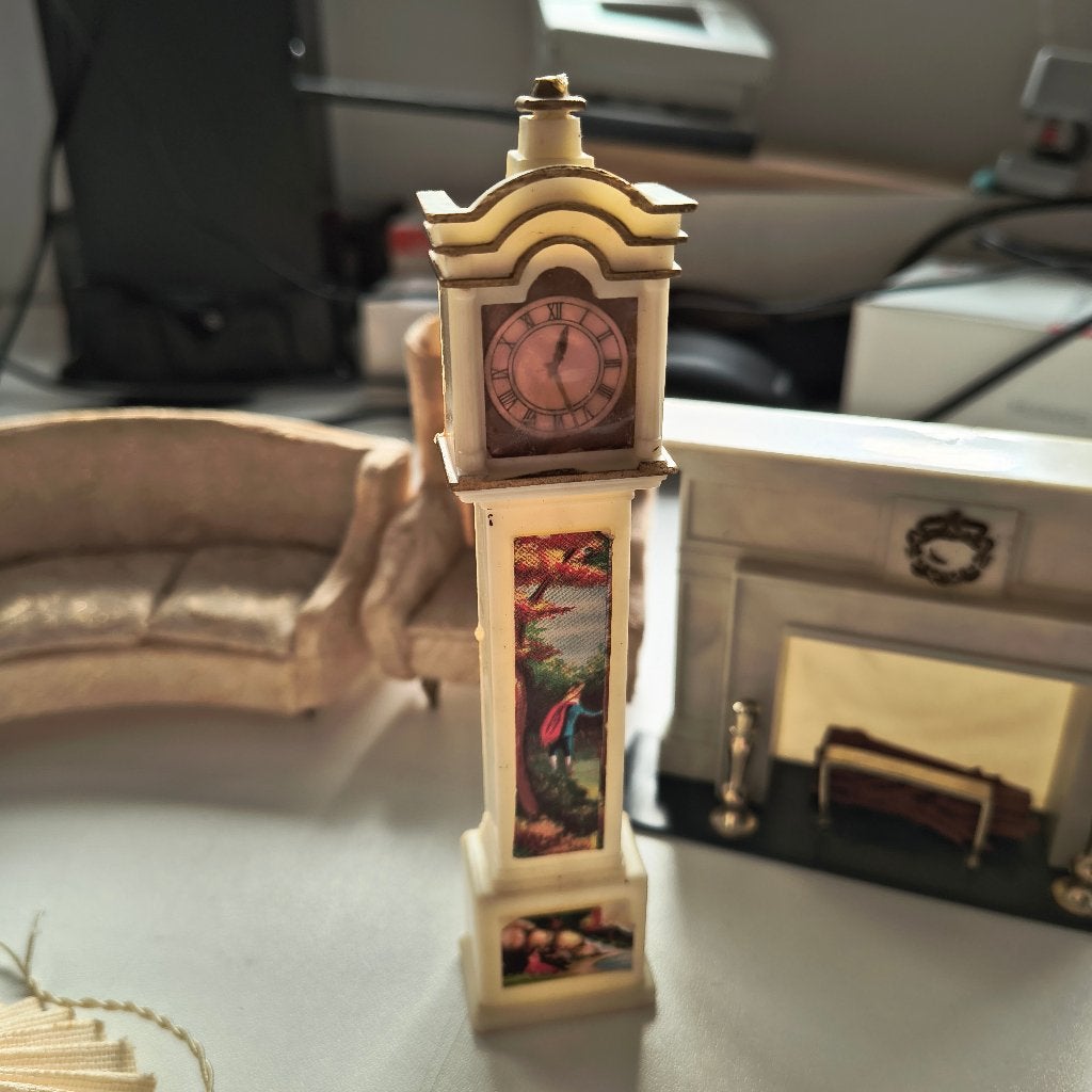 Vintage poppenhuis meubels, Ophalen of Verzenden, Gebruikt, Poppenhuis