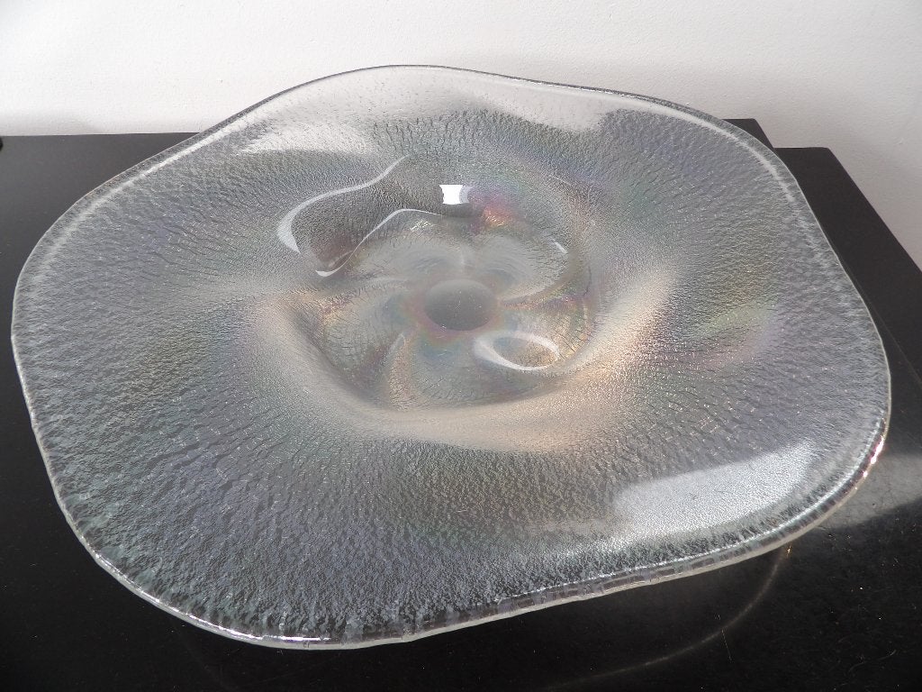 Art Deco Schaal Coquille Kristalunie, W. Rozendaal, Ophalen of Verzenden
