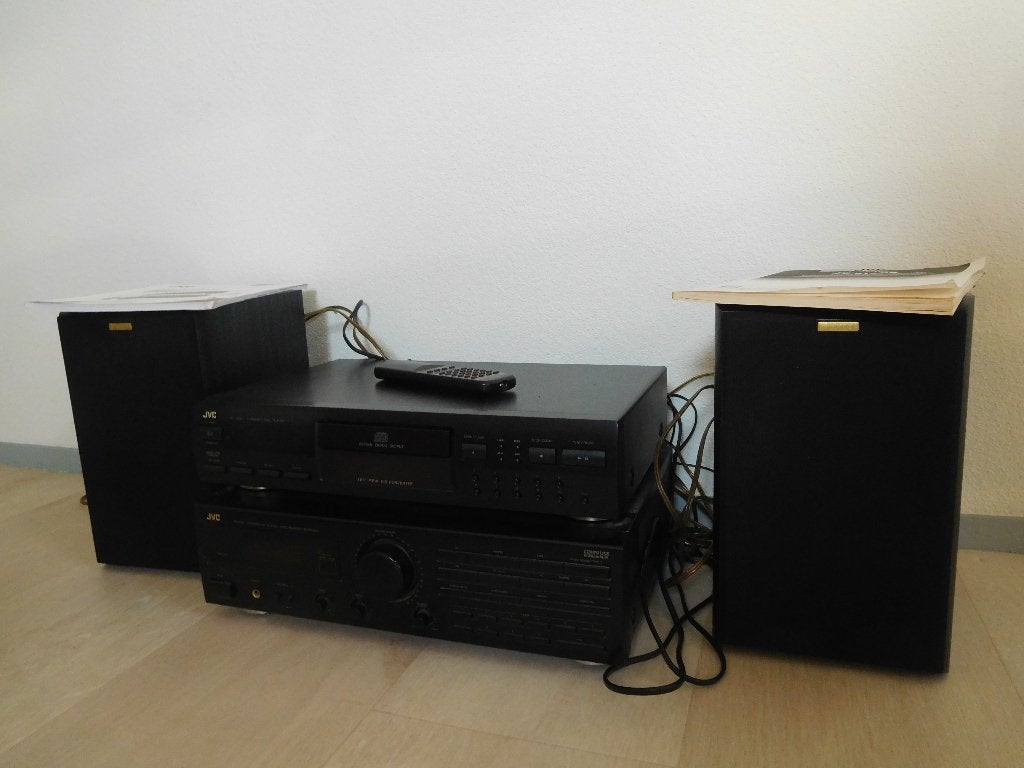 JVC radio met cd-speler en versterker, Ophalen, Gebruikt, JVC, Tuner of Radio