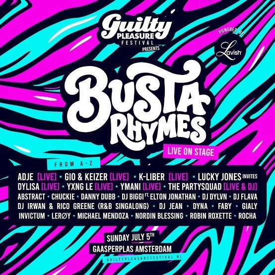 2 tickets quilty pleasure Amsterdam zondag 5 juli, Tickets en Kaartjes, Concerten | Dance, Twee personen, Juli