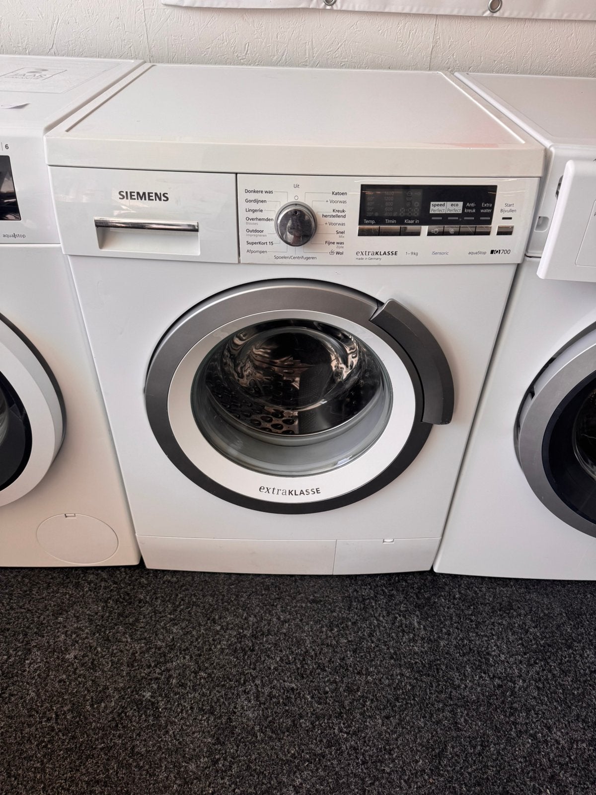 SIEMENS 1400 ECO IQ-700 9 KG A+++ met 2 jaar garantie, Witgoed en Apparatuur, Wasmachines, 1200 tot 1600 toeren, N, N, 8 tot 10 kg
