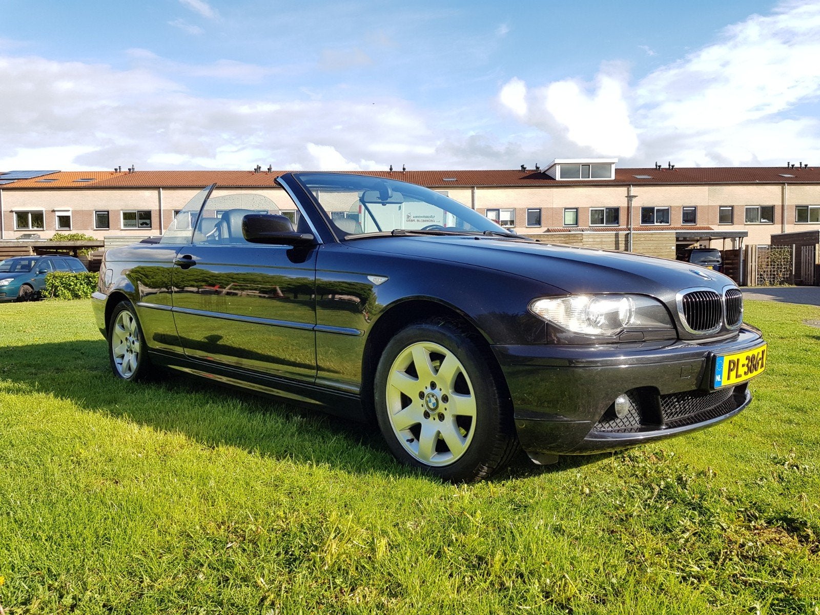 BMW 2005 Zwart, 2171 cc, Cabriolet, 4 stoelen, Zwart