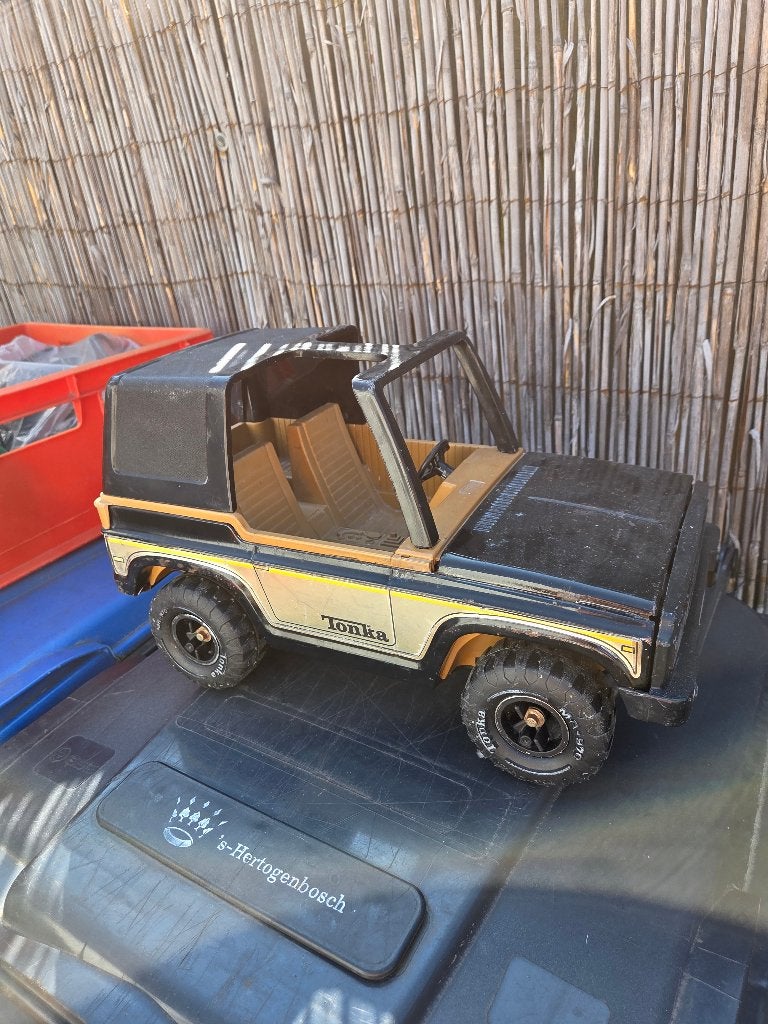 Tonka bronco, Ophalen, Gebruikt