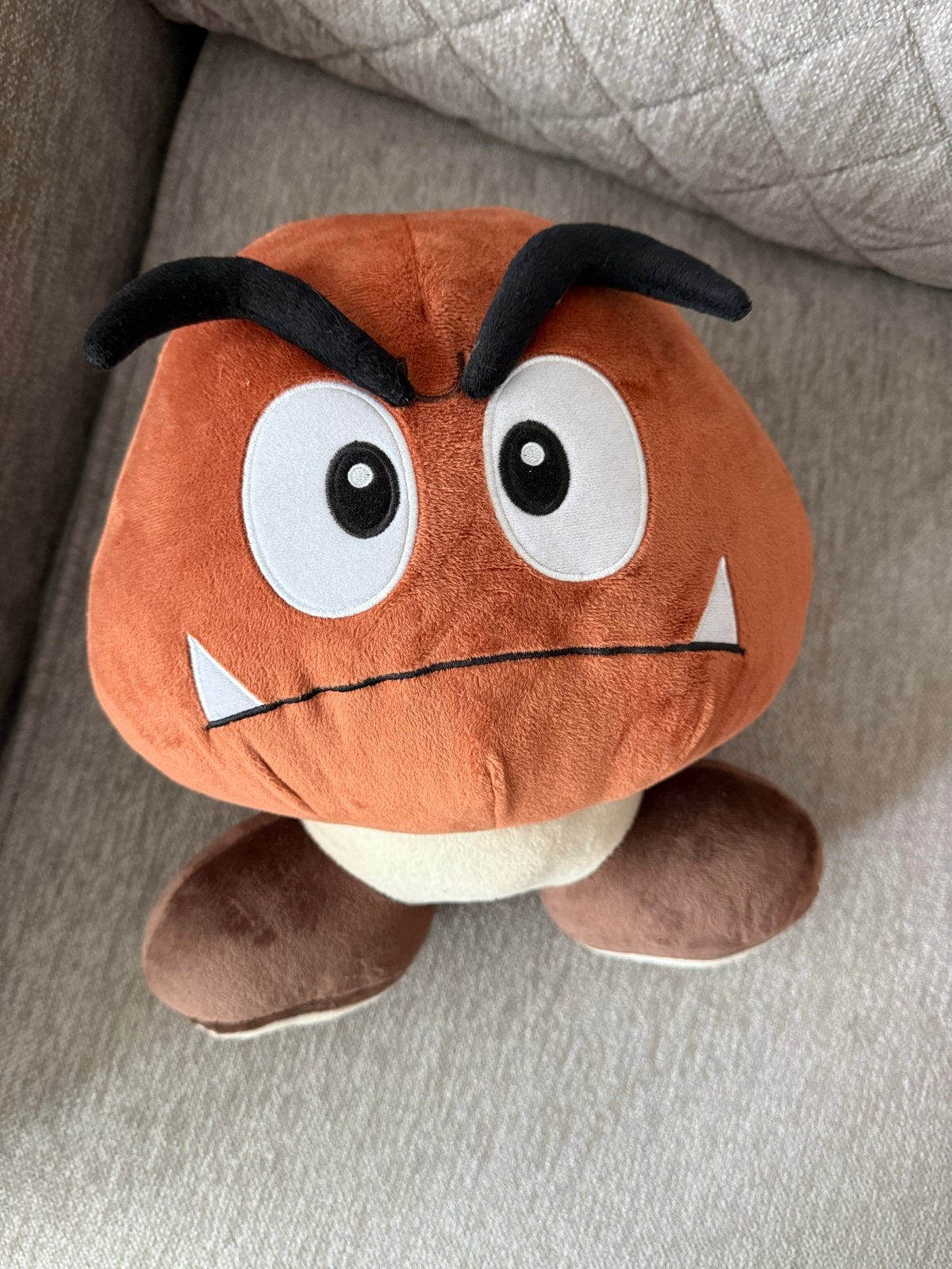 Goomba knuffel Super Mario - Zo goed als nieuw, Overige typen, Ophalen of Verzenden, Zo goed als nieuw, Nintendo