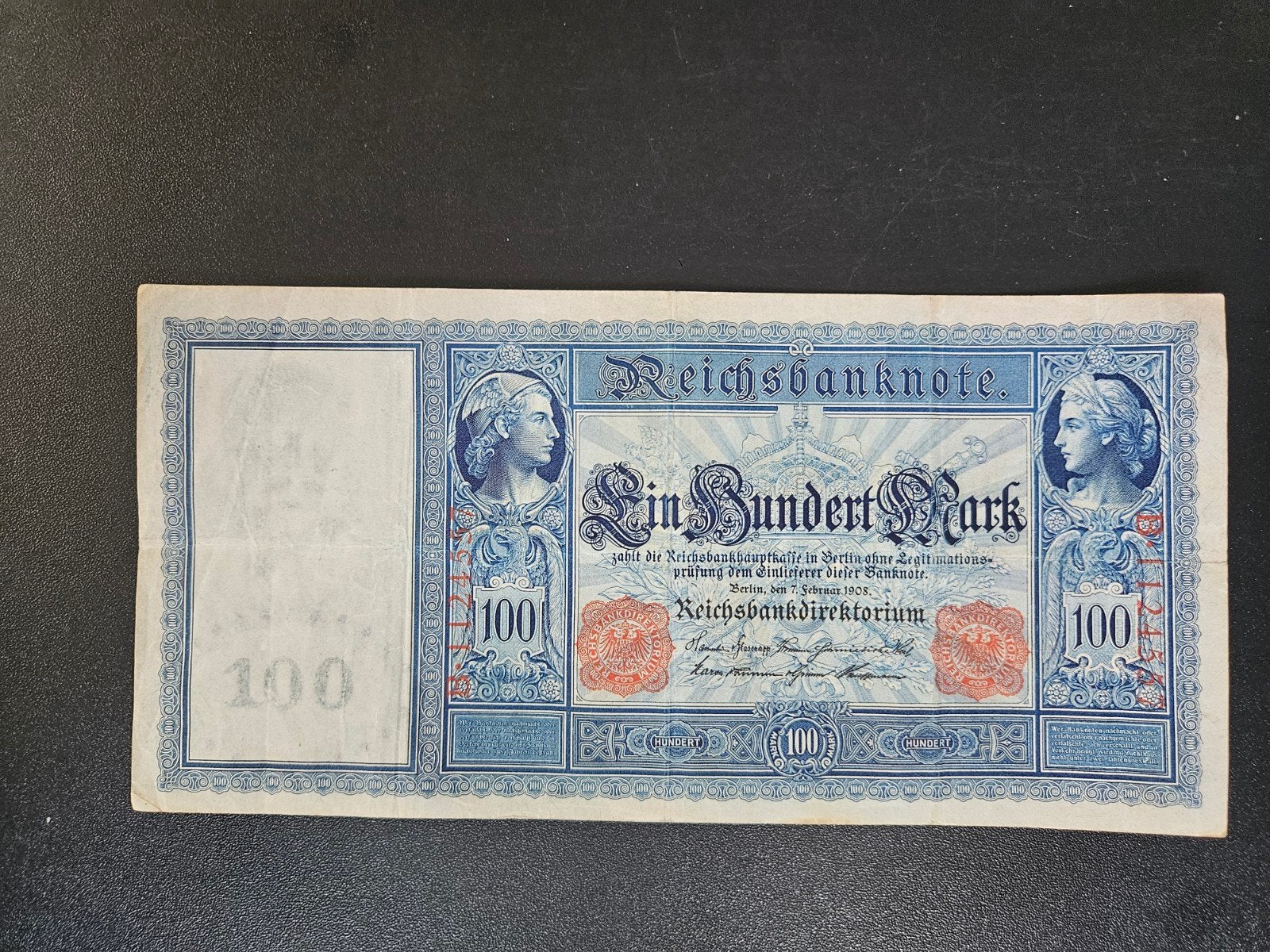 Duitsland pick 35 1908, Ophalen of Verzenden, Duitsland, Los biljet