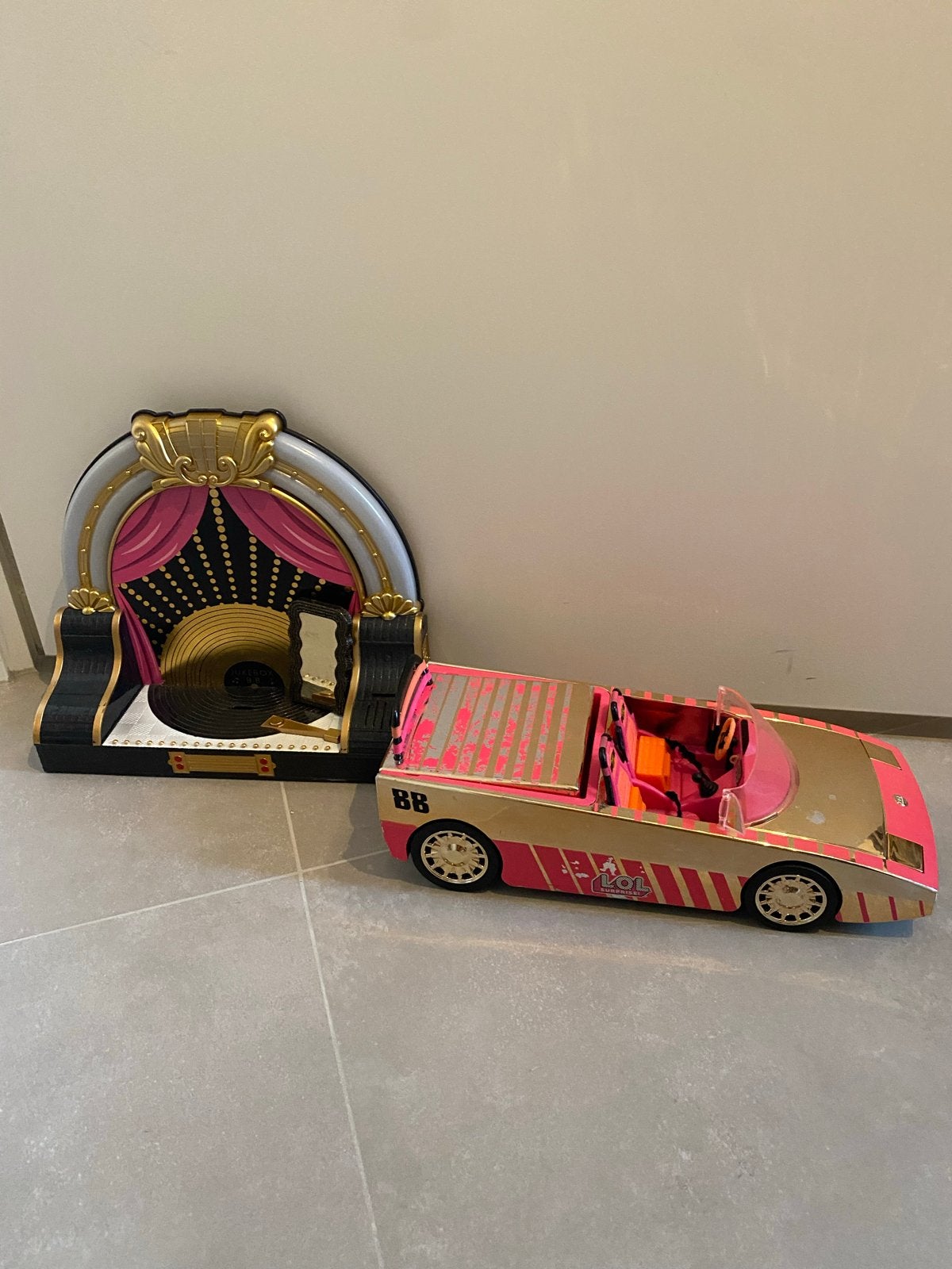 LOL Surprise Jukebox en Auto Speelset, Ophalen, Gebruikt, Meisje