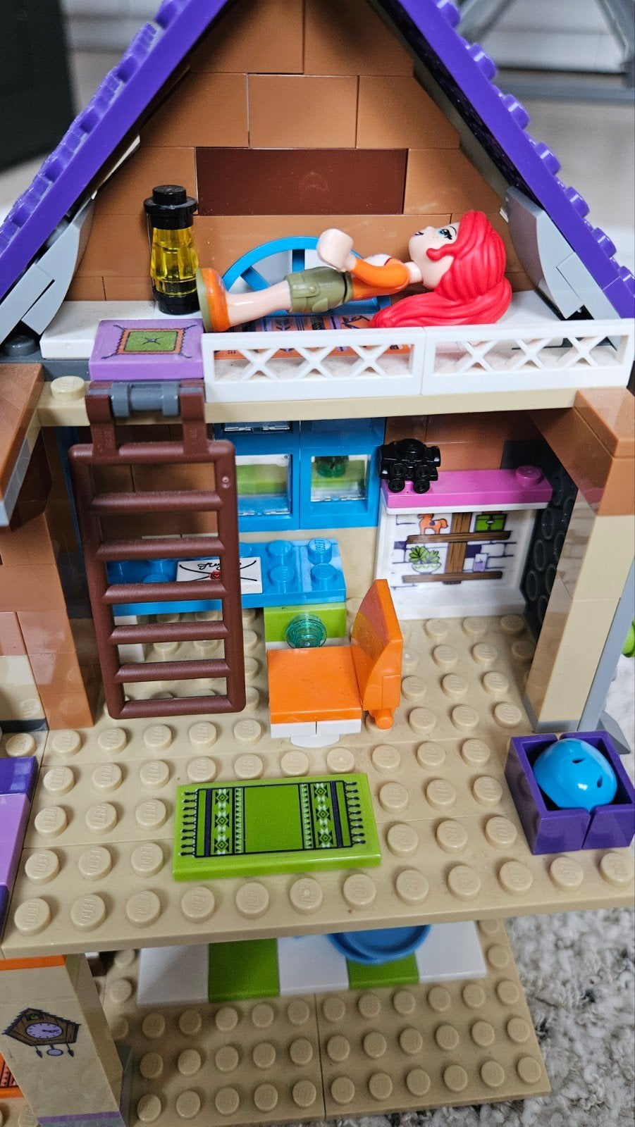 Lego Friends Mia's Huis 41369, Lego, Ophalen of Verzenden, Zo goed als nieuw, Complete set