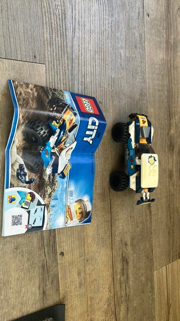 Lego woestijn rally auto 60218, City, Lego, Ophalen of Verzenden, Zo goed als nieuw