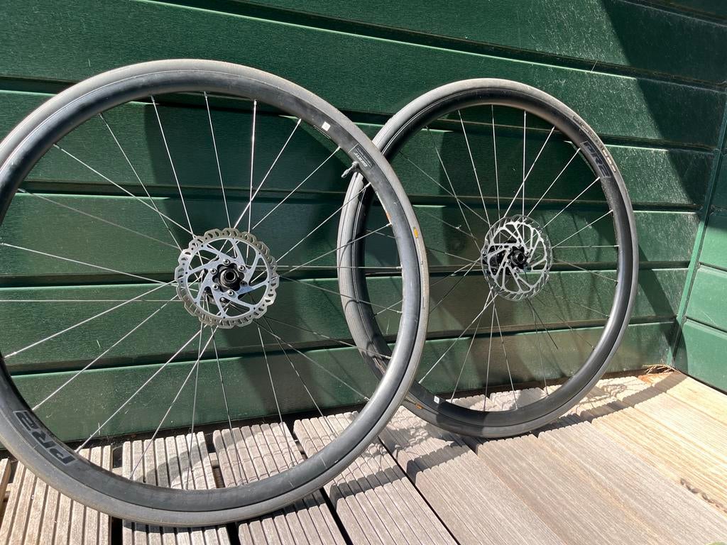 PR2 Wielset met schijfremmen - tubbless - Zo goed als nieuw, Fietsen en Brommers, Fietsonderdelen, Zo goed als nieuw, Wiel, Overige materialen