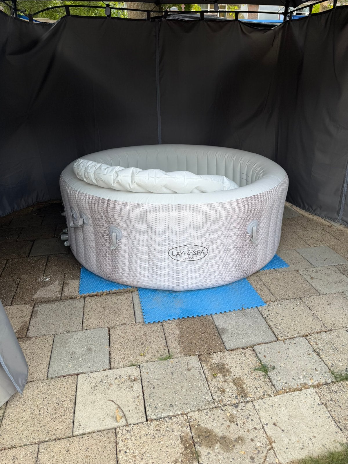 Lazy z spa jacuzzi, Ophalen, Zo goed als nieuw
