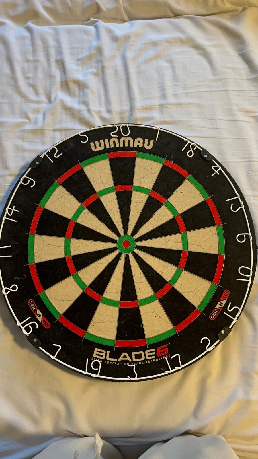 Winmau blade 6, Sport en Fitness, Darts, Ophalen of Verzenden, Zo goed als nieuw, Dartbord