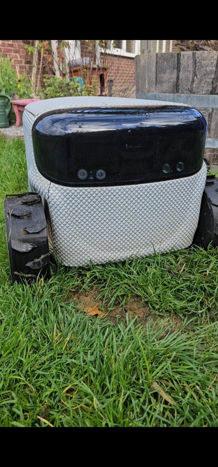 Robotmaaier, Ophalen