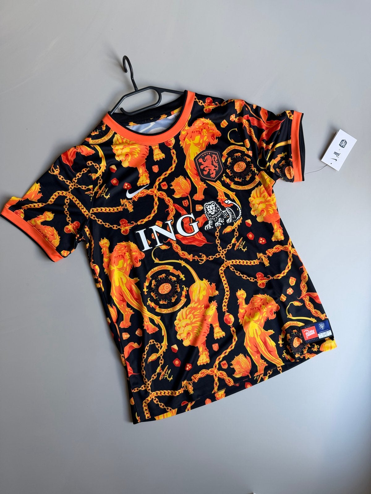 Patta x Nike Oranje warming-up shirt, Verzenden, Nieuw, Shirt