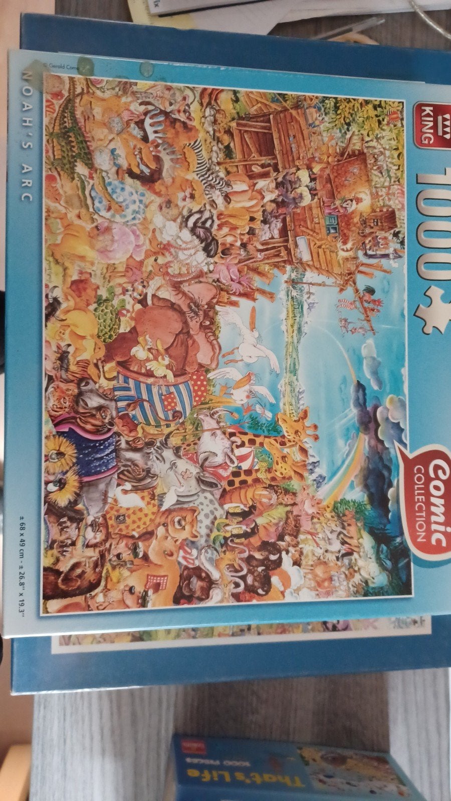 Puzzel Noah's Arc comic collection, Ophalen of Verzenden, 500 t/m 1500 stukjes, Zo goed als nieuw