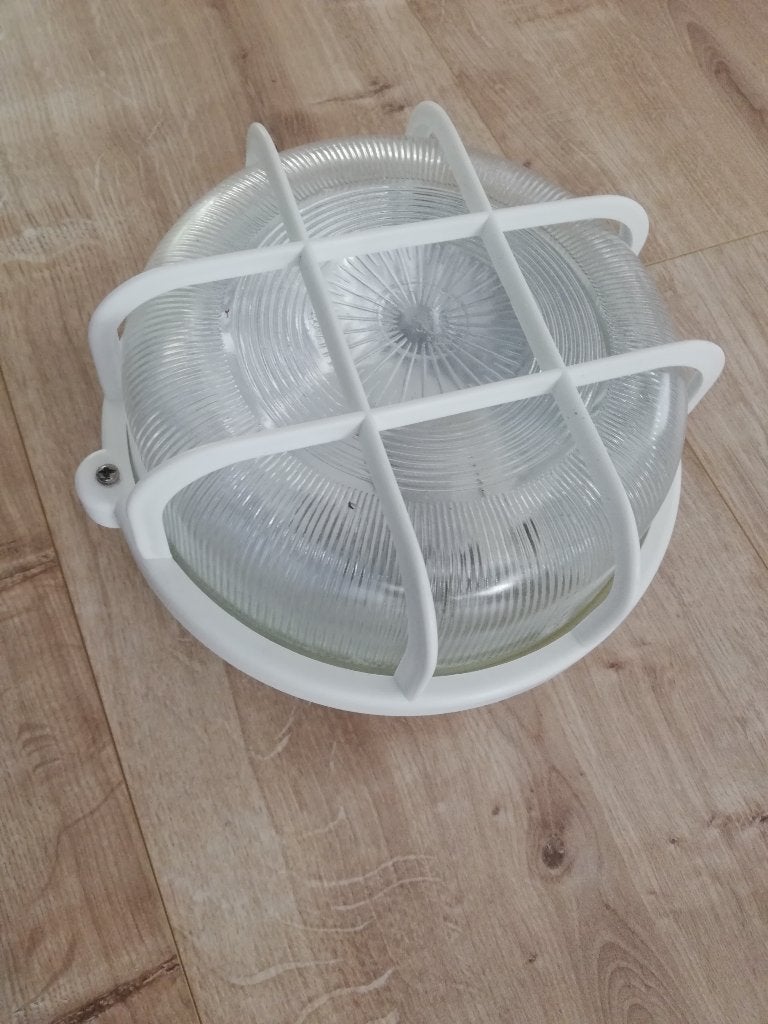 Te koop: industriele lamp, Ophalen, Zo goed als nieuw, Wit