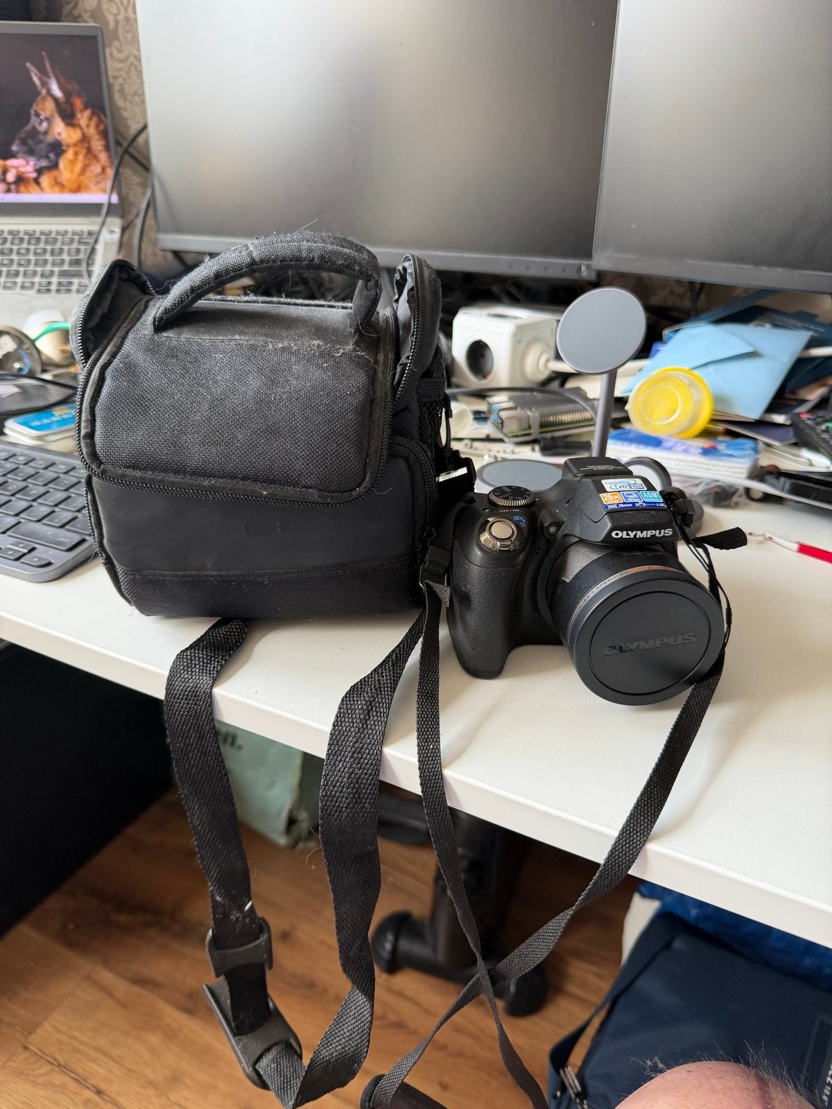 Olympus SP-590UZ digitale camera inclusief tas, Ophalen, Gebruikt, Olympus, 8 keer of meer