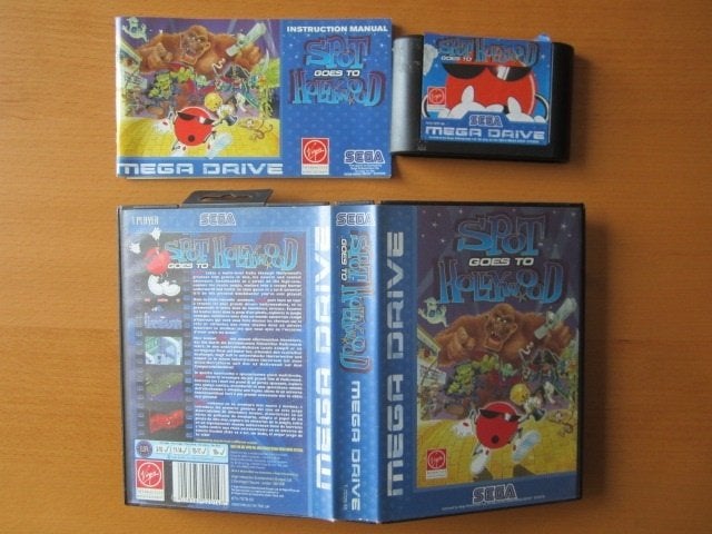 Coolspot, Cool Spot goes Hollywood Sega Mega Drive Megadrive, Spelcomputers en Games, Games | Sega, 1 speler, Ophalen of Verzenden