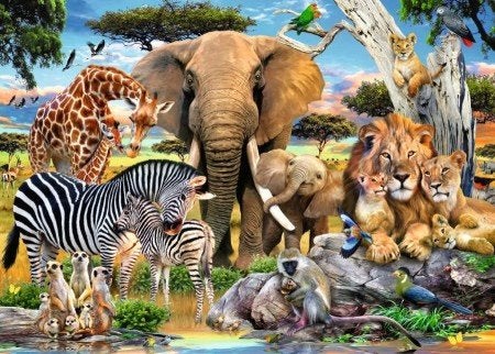 Ravensburger - Baby Love - 500XL stukjes, Ophalen of Verzenden, 500 t/m 1500 stukjes, Nieuw, Legpuzzel