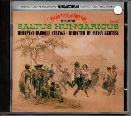 Saltus Hungaricus - Budapest Baroque Strings CD, Overige componisten, Ophalen of Verzenden, Zo goed als nieuw, Orkest of Ballet
