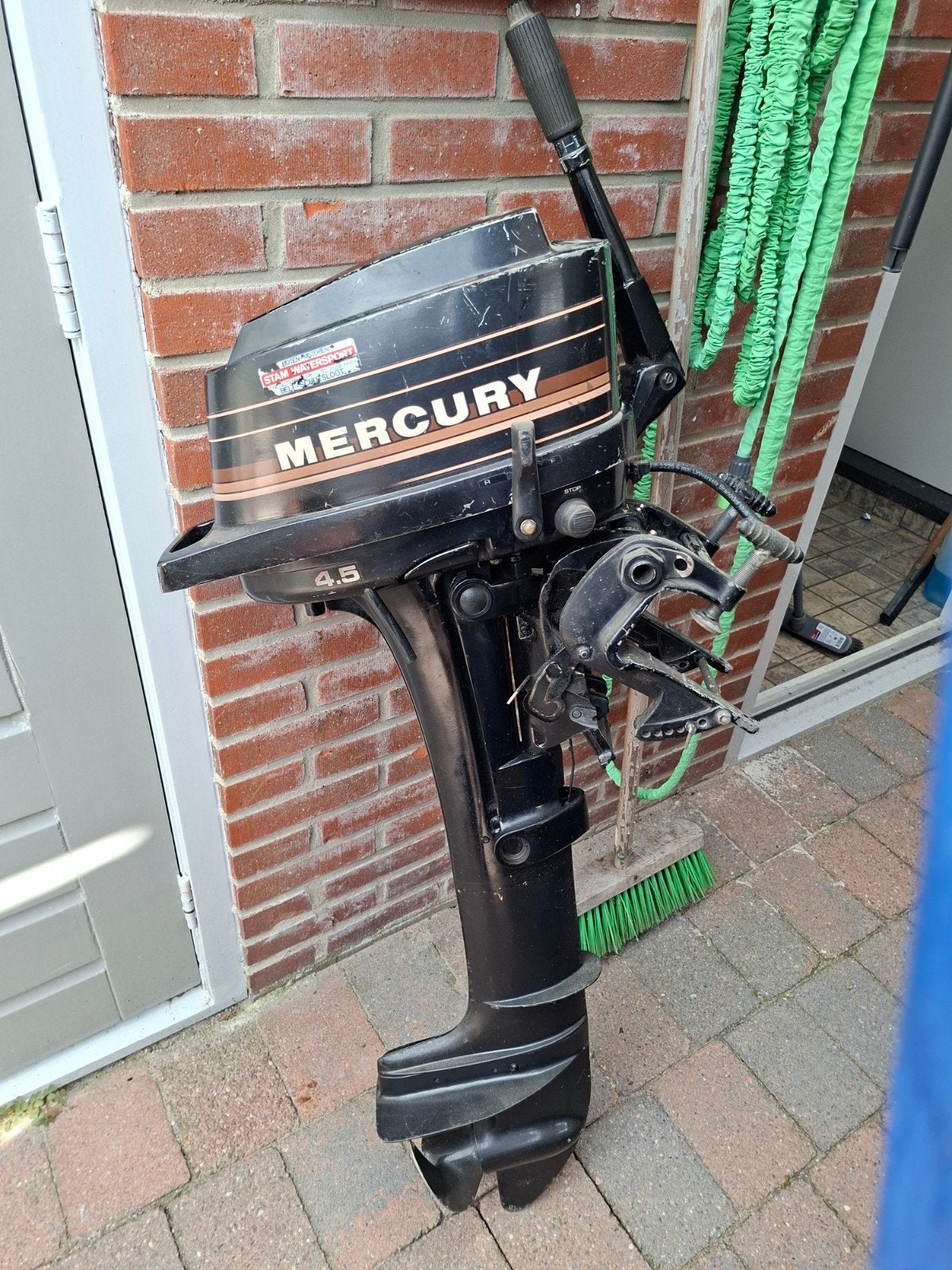 buitenboordmotor 4,5 pk, Ophalen, Motor en Techniek, Zeilboot of Motorboot