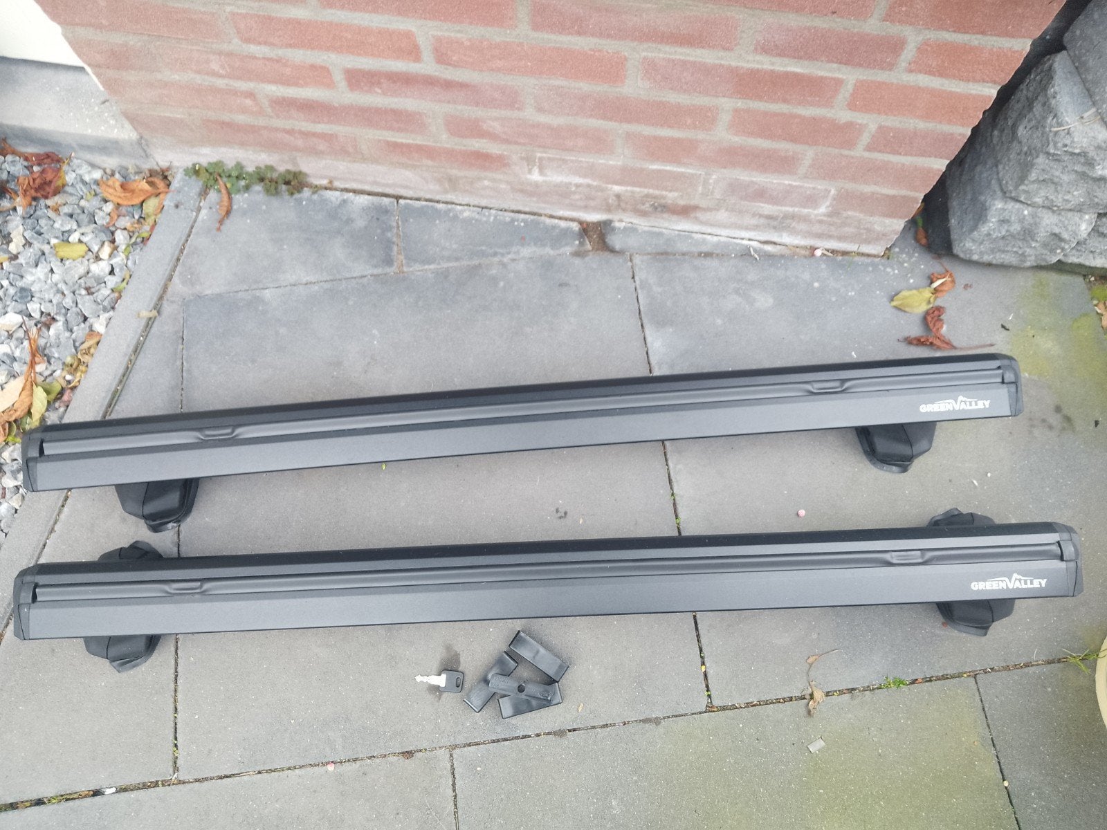 Green Valley dakdragers Aluminium/Zwart, Auto diversen, Ophalen of Verzenden, Zo goed als nieuw