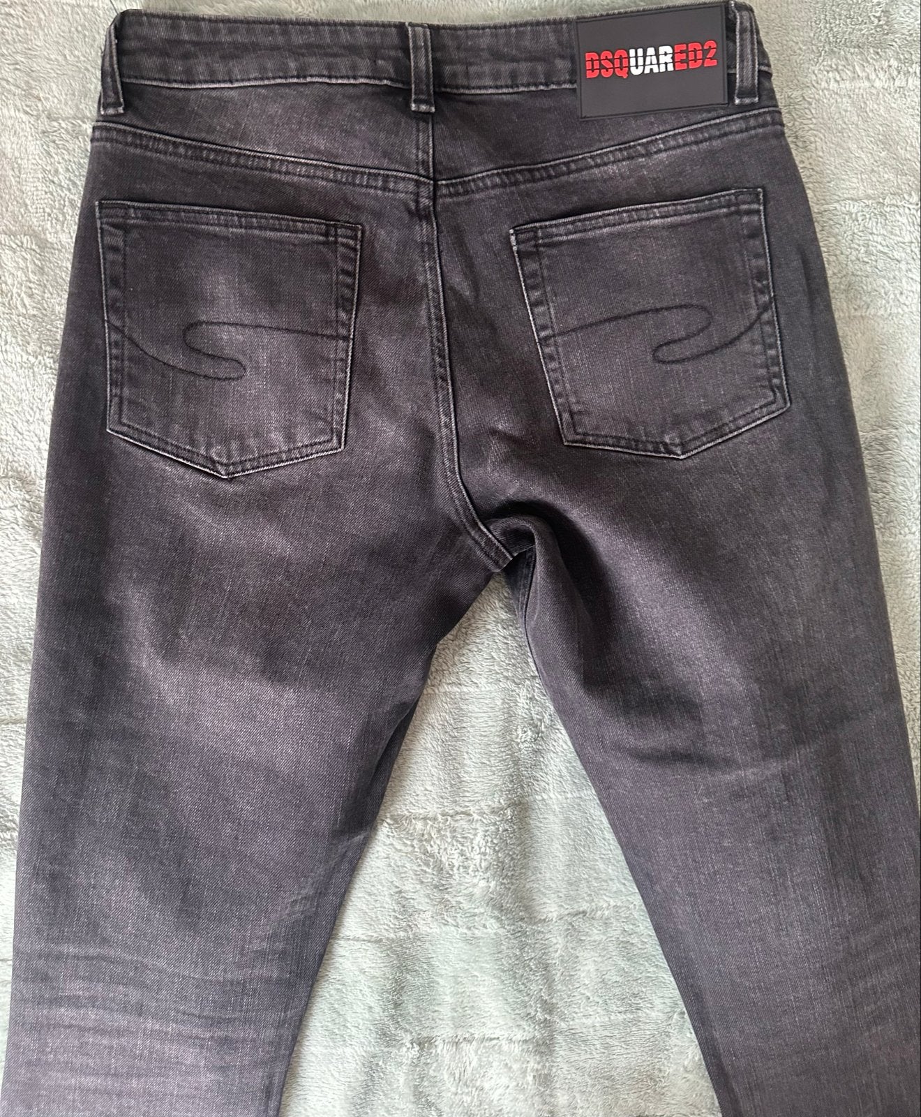 Dsquared2 jeans - Grijs/Zwart - W32, Kleding | Heren, Ophalen of Verzenden, Zo goed als nieuw, Grijs, W32 (confectie 46) of kleiner