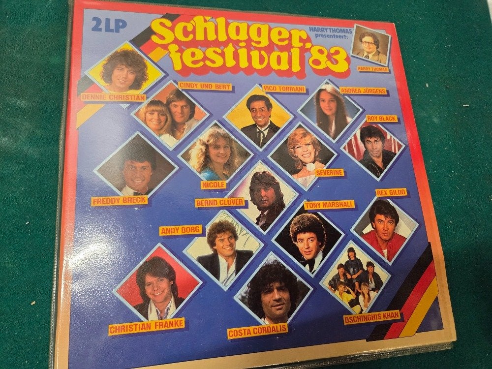 lp dubbel schlager festival 1983, Ophalen of Verzenden