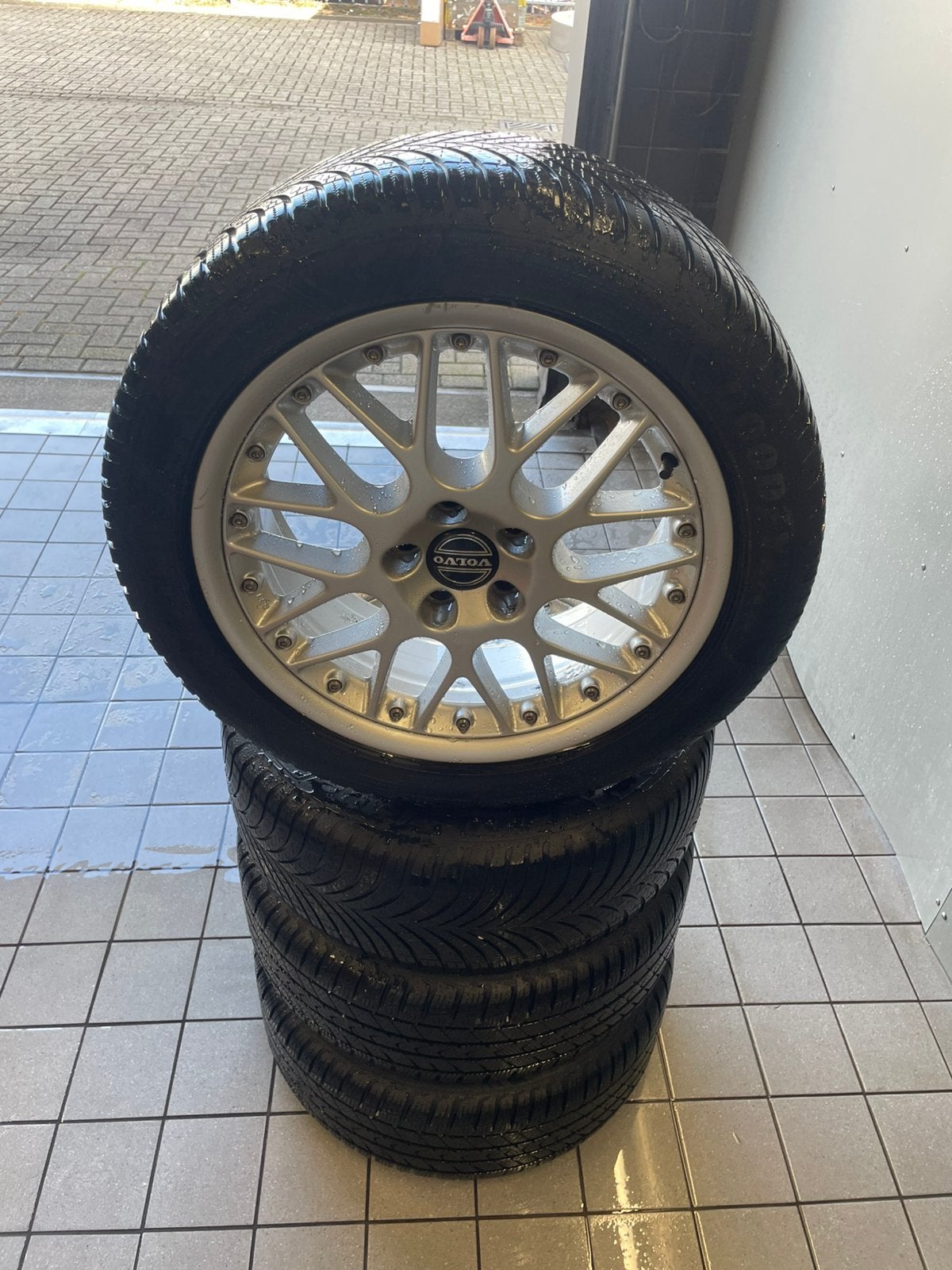 17 Inch Volvo BBS propus velgen, in goede staat, Ophalen, Gebruikt, Velg(en), 17 inch